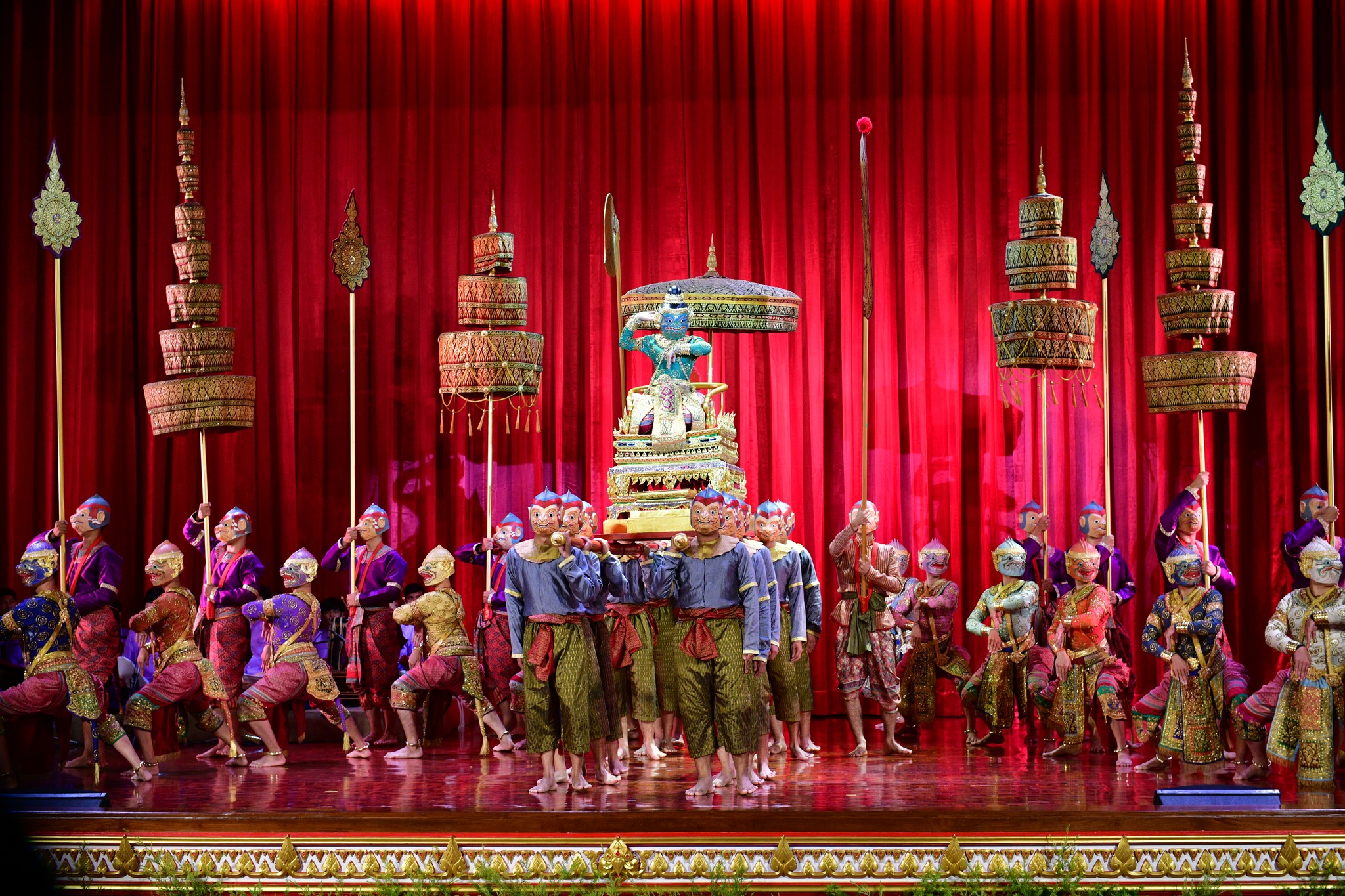 มูลนิธิส่งเสริมศิลปาชีพฯ แถลงข่าวเปิดตัว การแสดงโขนเรื่องรามเกียรติ์ ตอน &ldquo;สัตยาพาลี&rdquo;